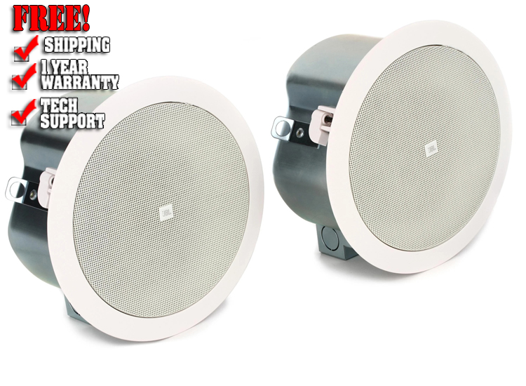 JBL Control 24CT Micro 4" Ceiling Speakers with Transformer (Pair)