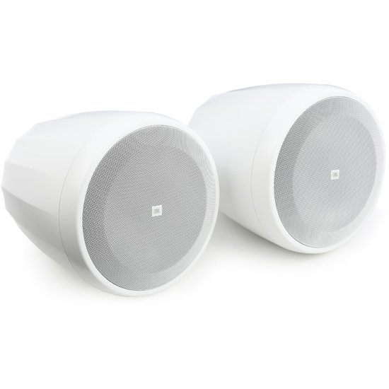 JBL Control 65P/T Compact Pendant Speaker Pair - White