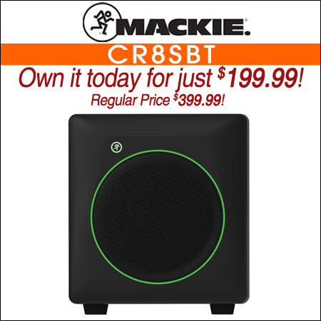 Mackie CR8SBT 8-inch Powered Bluetooth Subwoofer