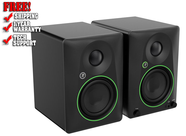 Mackie CR4.5BT 4.5-inch Powered Bluetooth Studio Monitors