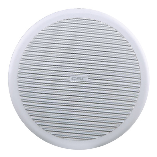 QSC AC-C8T 8-inch Ceiling-mounted Loudspeaker-White (Pair)