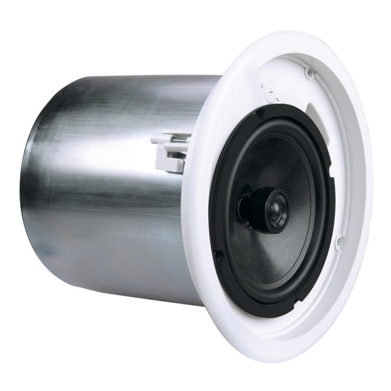 QSC AC-C8T 8-inch Ceiling-mounted Loudspeaker-White (Pair)