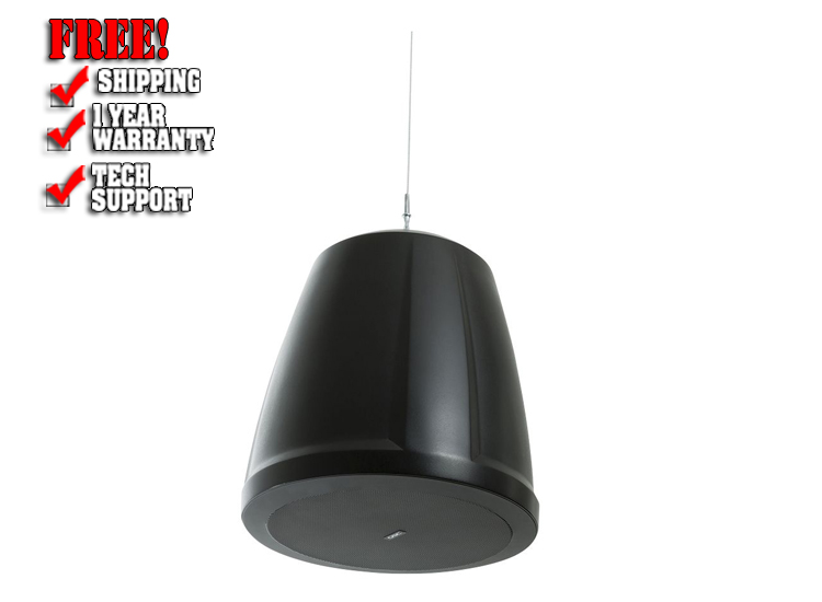 QSC AcousticDesign AD-P6T 6.5-inch 2-way Pendant Speaker-Black