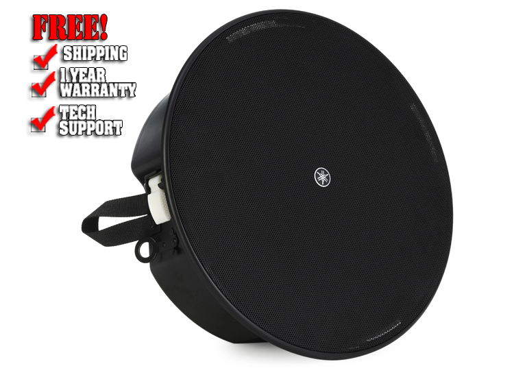 Yamaha VC8B 8-inch Ceiling Speaker-Black (Single)