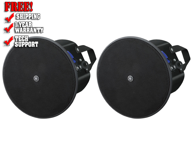 Yamaha VXC4 4-inch In-Ceiling Speaker-Black (Pair)