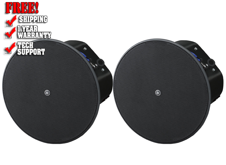 Yamaha VXC6 6.5-inch In-Ceiling Speaker-Black (Pair)