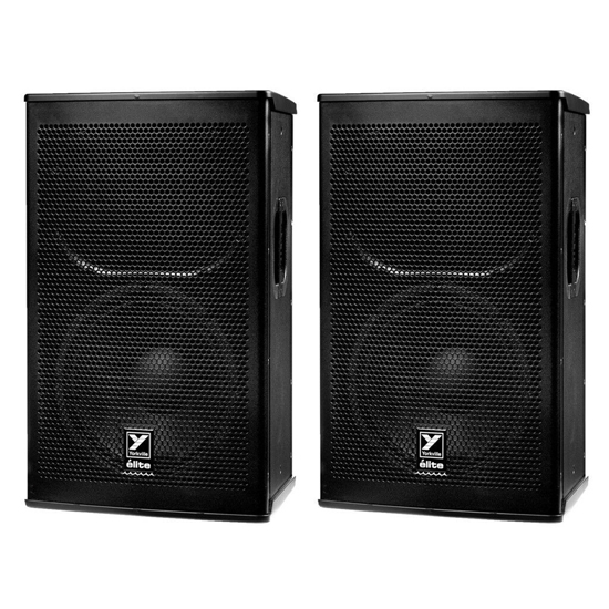 (2) Yorkville EF12P Active 12" Powered PA Speaker 2400W Amplified Elite Series