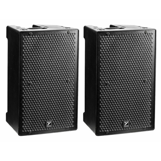 (2) Yorkville PS10P Parasource 10"/1" 1600W PA Speaker Integrated 2-CH Mixer