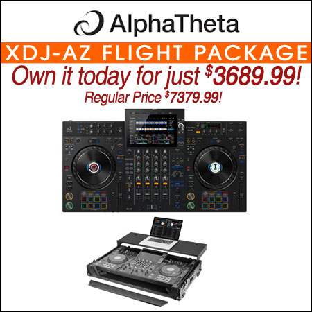 AlphaTheta XDJ-AZ Flight Package