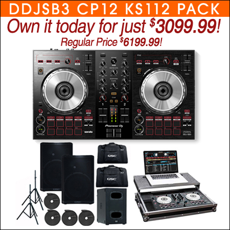 Pioneer Ddj Sb3 And Qsc Cp12 Ks112 Package Dj Packages Chicago Dj Equipment