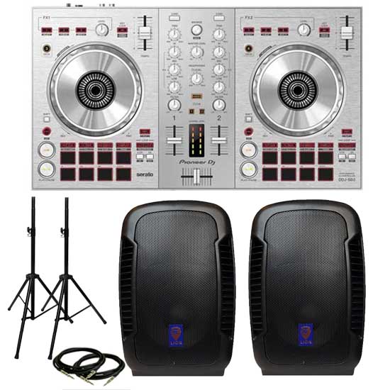 Pioneer Ddj Sb3 S Technical Pro Lion 12 Pack Dj Packages Chicago Dj Equipment