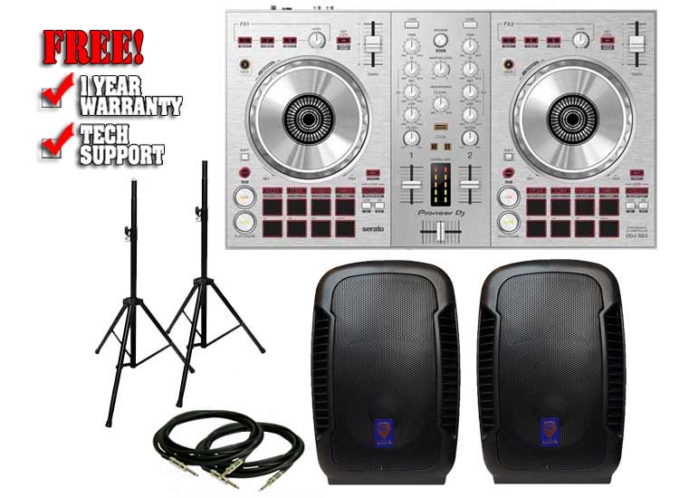 Pioneer DDJ-SB3-S & Technical Pro Lion 12