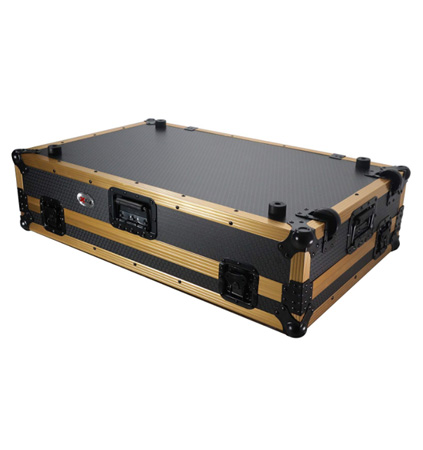 Pioneer XDJ-XZ with Gold on Black Flight Case Package