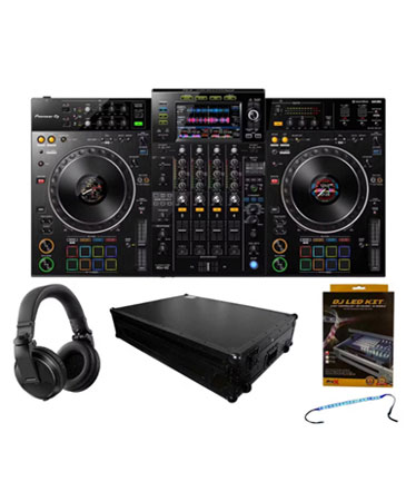 Pioneer XDJ-XZ with Black Heavy Duty Flight Case Package