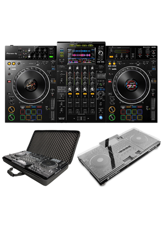 Pioneer XDJ-XZ with Case and Decksaver Bundle