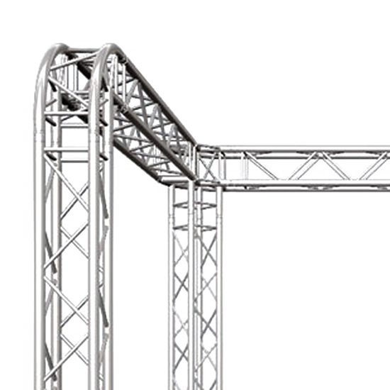 Global Truss 10'x10'x10' U Shaped Trade Show Booth