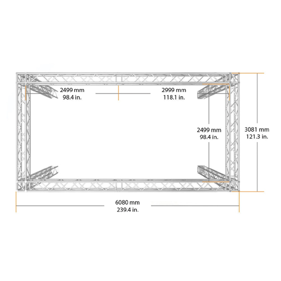 Global Truss 10'x20'x10' Trade Show Booth