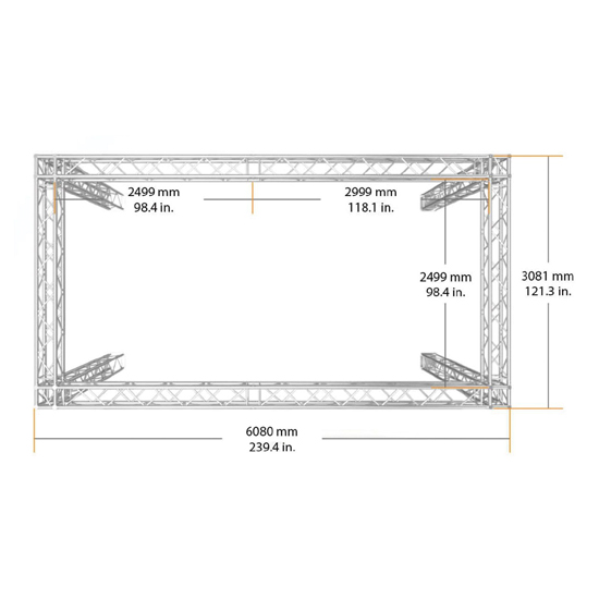 Global Truss 10'x20'x10' Universal Junction Trade Show Booth Package