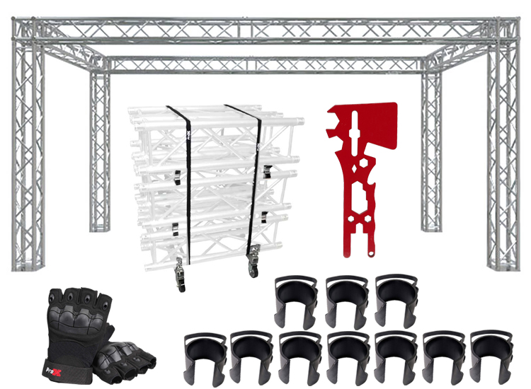 Global Truss 10'x20'x10' Universal Junction Trade Show Booth Package