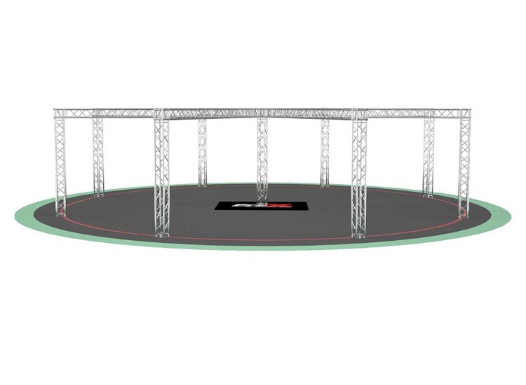 ProX XTP-10W9ES38 F34 Spider Trade Show Display Booth Truss System