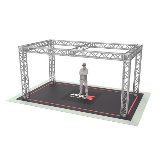 ProX XTP-18109-F32 F32 Trade Show Display Booth Truss System - 20 x 10 x 9 FT