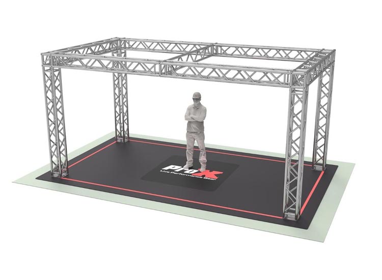 ProX XTP-18109-F32 F32 Trade Show Display Booth Truss System - 20 x 10 x 9 FT