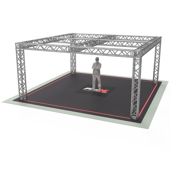 ProX XTP-19199-F34 F34 Trade Show Display Booth Truss System - 19 x 19 x 9 FT