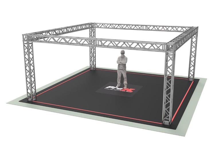 ProX XTP-20209 F34 Trade Show Display Booth Truss System - 20 x 20 x 9 FT