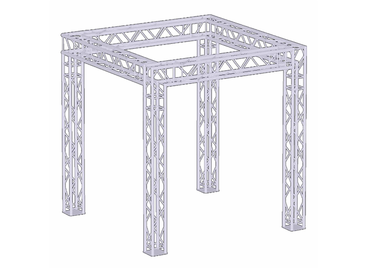 ProX XTP-E1010-1 Expo Standard Exhibition Module Stand Truss Package