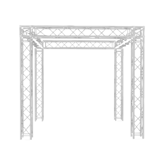 ProX XTP-E101010-01 10 FT x 10 FT Standard Trade Expo Exhibition Truss Module Booth Package