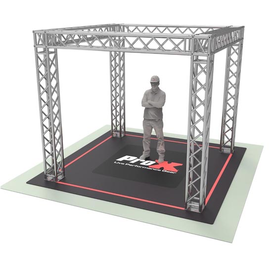 ProX XTP-2099H F34 H-Shaped Trade Show Display Booth Truss System - 20 x 9 x 9 FT