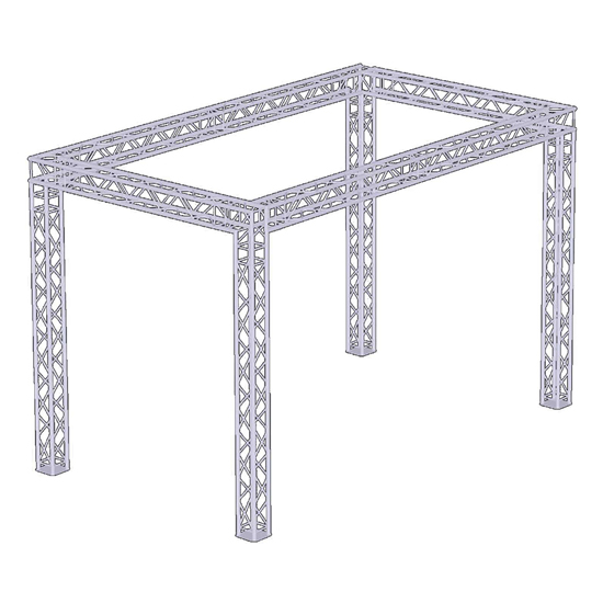 ProX XTP-E1020-1 Exhibition Module Stand Truss Package