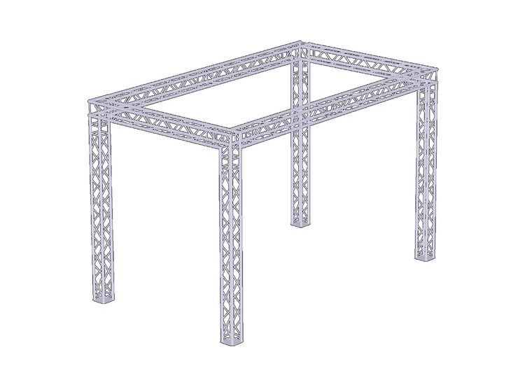 ProX XTP-E1020-1 Exhibition Module Stand Truss Package