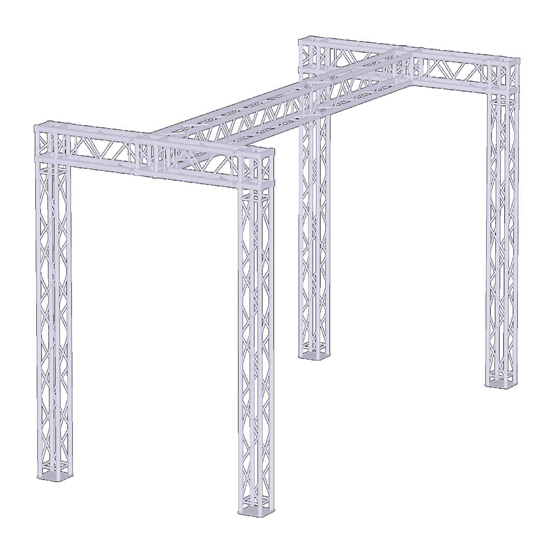 ProX XTP-E1020-2 Exhibition Module Stand Truss Package