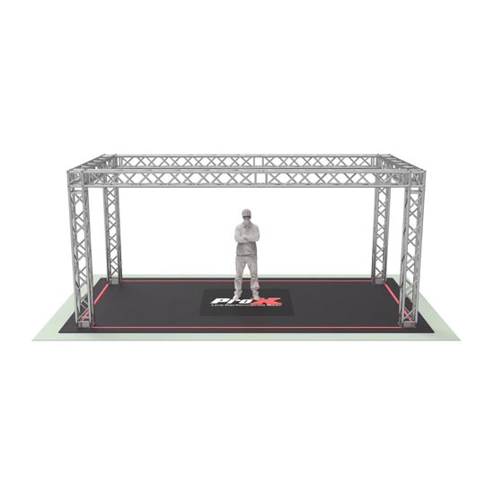 ProX XTP-E20109 F34 Trade Show Display Booth Truss System - 20 x 10 x 9 FT