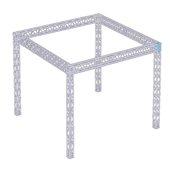 ProX XTP-E2020-1 Exhibition Module Stand Truss Package