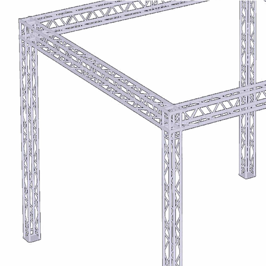 ProX XTP-E2020-1 Exhibition Module Stand Truss Package