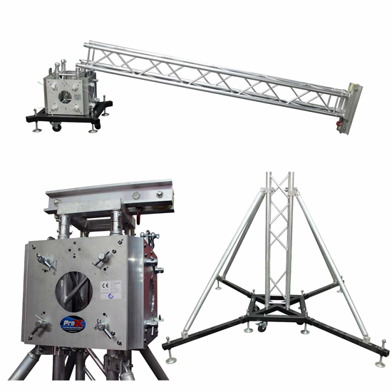 (2) ProX XTP-GSBPACK3 Truss Tower Stage Roofing System Packages with Hoists