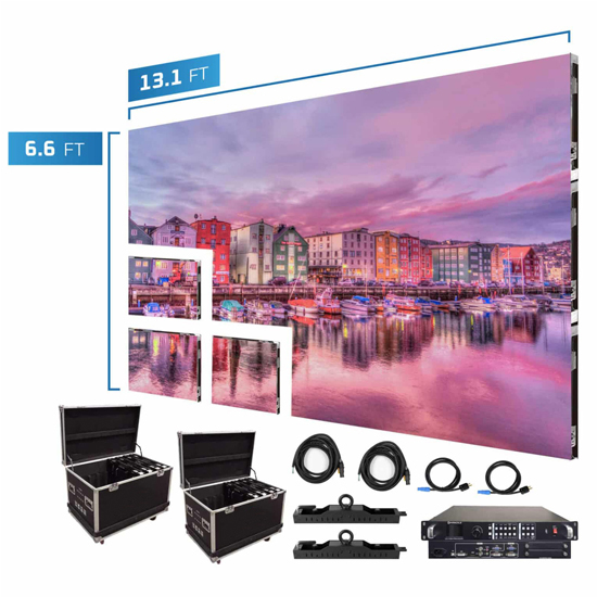 LED Screen Panels 13.1' x 6.6' P3.91mm Indoor